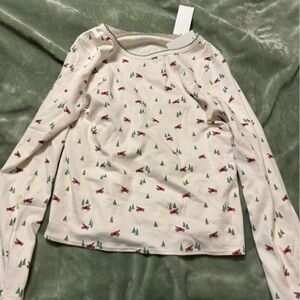 Cozyland truck pajama top